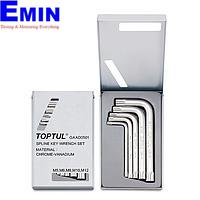 Bộ chìa lục giác 15 món TOPTUL GAAD0501