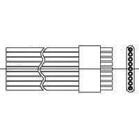 Vỏ Cắm USS004SC2DC006T = STRIP C Nanonics - TE Connectivity 6-1589449-2