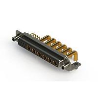 Đầu nối D-Sub tiếp xúc hỗn hợp Đầu nối D-Sub kết hợp nguồn góc phải EDAC 630-13W6650-4ND