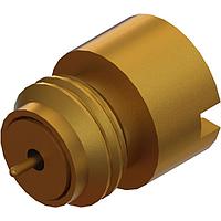 Amphenol SV Microwave 1279-4002 シングルポートコネクタ SMP M スレッドイン ハーマチックコネクタ（.015インチ）LD