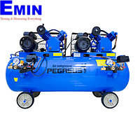 Máy nén khí dây đai PEGASUS TM-V-0.25/12.5x2-230L (2 đầu nén, 2 moto)
