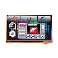 Amulet Technologies MK-070R ディスプレイモジュール 7インチ 800x480 タッチ付き 280ニット ホワイトバックライト