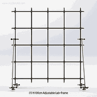 Khung Phòng Thí Nghiệm, Điều Chỉnh Được, STS, L100×h100 cm, 4×4 Khoảng Cách SciLab SL.Fra7102