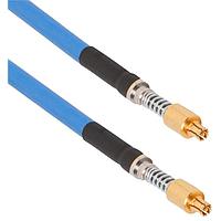 Amphenol SV Microwave FV67.3SMPS-085-FV67.3SMPS-120 RF Cable Assemblies VITA 67.3 SMPS to VITA 67.3 SMPS12"Cable