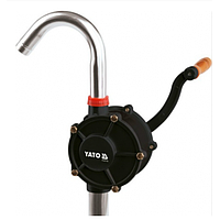 Bơm dầu quay tay bằng nhôm YATO YT-07115 (21l/min, 70rpm)