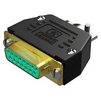 Amphenol Positronic RD9S10J0C Receptacle DSUB 9F CRIMP GF CAD
