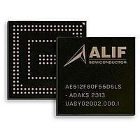 Alif Semiconductor AE512F80F55D5LS-Y ARM Microcontrollers - MCU E5 fusion processor with 1x Cortex-A32, 2x Cortex M-55, 2x Ethos U-55, 5.5MB MRAM, 13.5MB SRAM, max peripherals, FBGA194