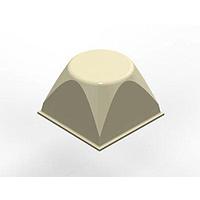 Đế chặn hình nón SQ trắng 4 cái mỗi bộ 3M Electronic Specialty SJ-5514 (WHITE)