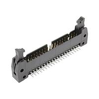 HARTING 09195407903001 Headers & Wire Housings SEK/IDC THR/SMC angled male, 2.9mm tails, 40pin, w/o board locks, PL3, w/ long levers, BLACK version