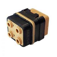 Amphenol Air LB France SIME0412PC ມູດູນລະບົບການເຊື່ອມຕໍ່ຮູບແບບ Modular ສໍາລັບຂໍ້ຕິດ crimped contacts Pin ມີການປິດປ້ອງພາຍໃຕ້ 4 contacts #12 ຈັດສົ່ງໂດຍບໍ່ມີ contact ການປະຕິບັດ Polarization C