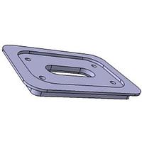 HUBER+SUHNER 9090.99.0062 安装板 MOUNTING PLATE