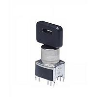 NKK Switches SK22BG13 キーロックスイッチ DPDT ON-NONE-ON 取り外し可能ブラケット PC