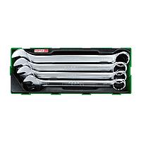 TOPTUL GTA0443 Offset Pro-Line Combination Wrench Set (4 pcs - 15°)