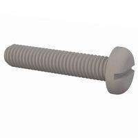 Essentra Components 50M050080N025 Pan Slotted Pan Slotted Screw, M5 X .8 Thread, 25mm Lg