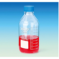 Chai thủy tinh trong suốt phòng thí nghiệm SciLab SL.Bot1117/PK (10000/1000ml, Φ234 X h410mm)