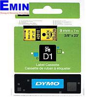 DYMO 63020734 Labelmanager D1 검정 / 노란색 테이프 (9mm x 7m)