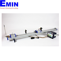 PHYWE P1199605 重弹性碰撞中的动量守恒与演示轨道模拟套，具有计时器4-4