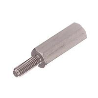 Lục giác tiêu chuẩn mét 5.5 LỤC GIÁC 15.0mm thép không gỉ Keystone Electronics 24297