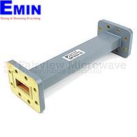Fairview SMF90SA-06 WR-90 Waveguide Section 6 Inch Length Straight Using CPR-90G Flange With a 8.2 GHz to 12.4 GHz Frequency Range in Commercial Grade