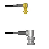 Amphenol Custom Cable Q-2P00D0003060i RF Cable Assemblies SMA-RJB/BNC-RP G174 60I