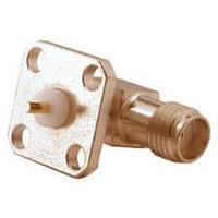 HUBER+SUHNER 28_SMA-50-0-1/111_NE Connectors SMA right angle flange receptacle jack(f)