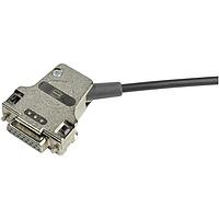 Nắp sau hai phần DSUB nắp đậy trên đầu MET 15 chân HARTING 09670150339