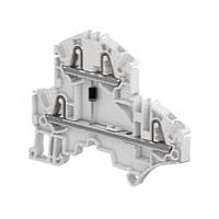 AMP Connectors - TE Connectivity ZK2.5-D-CH-UD Feed Through Terminal Block Aut SNK PI-Spring