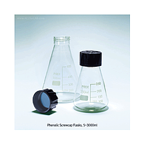 Bình Erlenmeyer nắp vặn PBT Pyrex Py.1137.03D (100 ml)