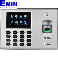 ZKTeco K40 Pro 時間と指紋