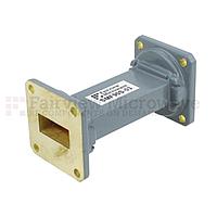 Fairview SMF90S-03 WR-90 Waveguide Section 3 Inch Length Straight Using UG-39/U Flange With a 8.2 GHz to 12.4 GHz Frequency Range in Commercial Grade