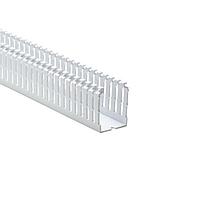 HellermannTyton 184-15206 High Density Slotted Wall Wiring Duct SLHD1.5X2 WHTT PVC DUCT BULK