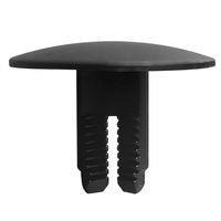 Essentra Components BR2-768-01BK Snap-Together Rivet Rivet Barbed 0.406 Head OD Black