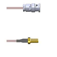 Amphenol Custom Cable Q-0J02V0005007i RF Cable Assemblies BNC-SP/SMA-SJ G316 7I