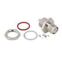 Amphenol RF 031-6976 ຕົວເຊື່ອມ RP-TNC Str BHD Jack ຕິດຕັ້ງດ້ານໜ້າ ສໍາລັບສາຍສັນ 1.37 mm