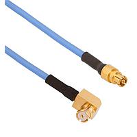 Amphenol SV Microwave FSSMPM-047-FRSMP-120 RF Cable Assemblies SMPMStraight F  SMP R/A F 12"Cable