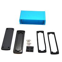 Bud Industries EXN-23359-BL PCB Enclosure Extruded Aluminum Enclosure Blue (1.6 X 5.8 X 3.5 In)