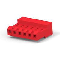 Bộ Lắp Ráp Ổ Cắm 06P MTA156 ASY 22AWG ĐỎ LF AMP Connectors - TE Connectivity 3-641150-6