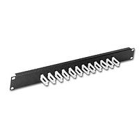 Bud Industries CM-1225 Accessories Cable Management Panel 12 Plastic Clips