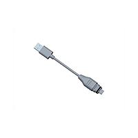 USB 3.0 USB, Type C Gen1, Nhựa, 3A, Đầu nối đực, Thẳng đến thẳng, Gài chặt, Đầu đôi bọc ngoài, Chiều dài 1000mm, IP68 Amphenol LTW UC30ML-NAML-QB001