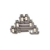 Amphenol Anytek 10134294-001LF DIN Rail Terminal Blocks THREE-STAGE SCREW TERM BLOCK W2.5 GREY