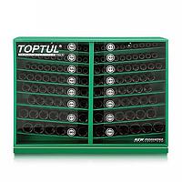 TOPTUL TBAB0800, GAAY0007 - 130PCS 1/2 임팩트 소켓 디스플레이 세트