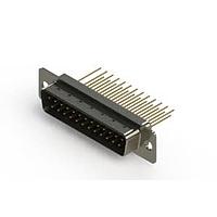 EDAC 627-M25-623-BT1 D-Sub Connectors - Standard Density Vertical Machined D-Sub Connectors