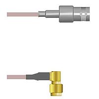 Amphenol Custom Cable Q-030340005072i RF Cable Assemblies BNC-SJ/SMA-RP G316 72I