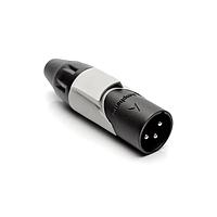Amphenol Audio AX3MB8M ຕົວເຊື່ອມສາຍສະເພາະ 3P PIN M PLUG BLK W GRY MRK SLEEVE