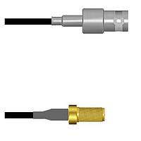 Amphenol Custom Cable Q-030710003096i RF Cable Assemblies BNC-SJ/SMA-SJ G174 96I