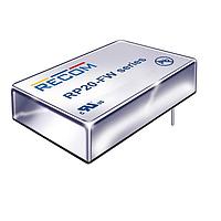 RECOM Power RP20-243.3SFW/N-HC 絶縁型 20W DC/DC 1.6kV REG 4:1 9-36Vin 3.3Vout