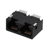 Molex 44193-0005 Ganged ModJack Dual Port w/Nails 50 SAu 6/6