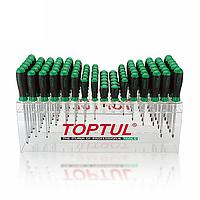 TOPTUL TDAI6021, GAAY0008 96PCS 스크루 드라이버 선반 세트