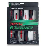 TOPTUL GAAE0612 Insulated Screwdriver Set