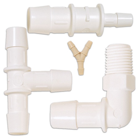 Industrial flow measurement accessories used in tubing and process connection setups